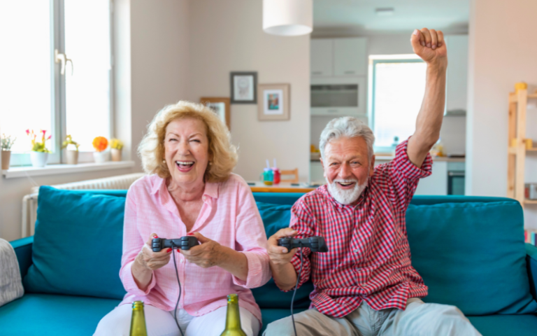 Gaming for the Elderly: Choosing the Best Video Games for Seniors